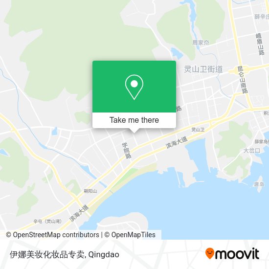 伊娜美妆化妆品专卖 map