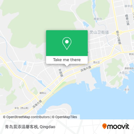青岛晨添温馨客栈 map