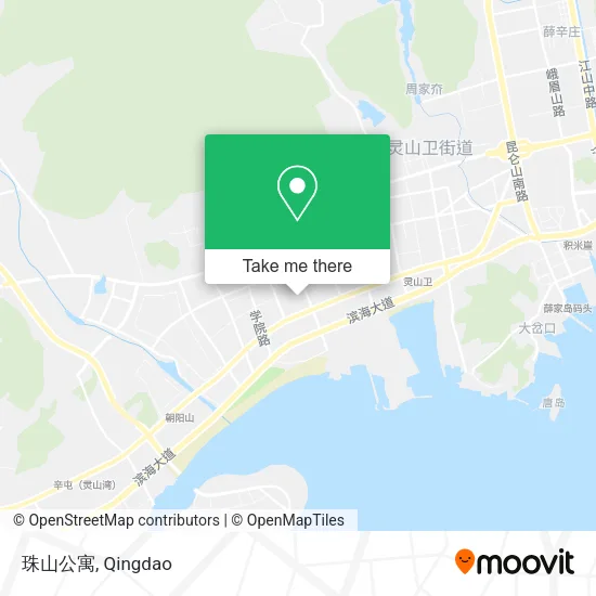 珠山公寓 map