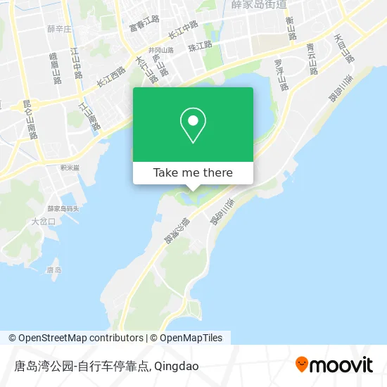 唐岛湾公园-自行车停靠点 map