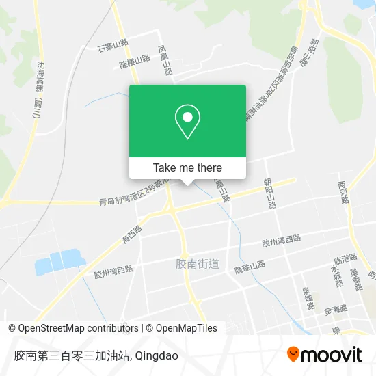 胶南第三百零三加油站 map