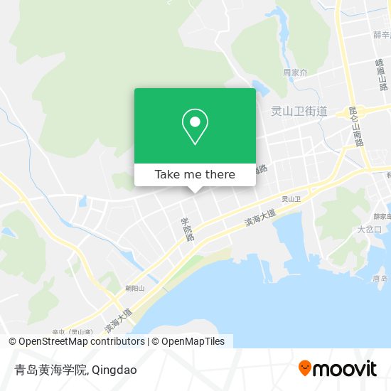 青岛黄海学院 map