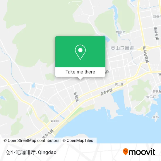 创业吧咖啡厅 map