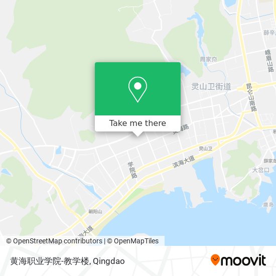 黄海职业学院-教学楼 map