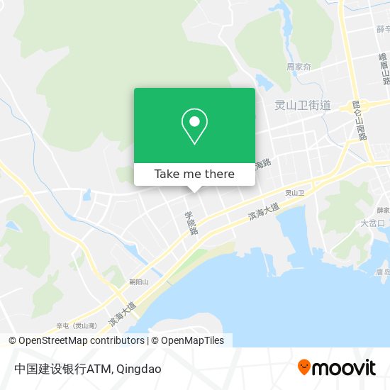 中国建设银行ATM map