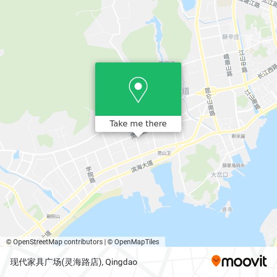 现代家具广场(灵海路店) map