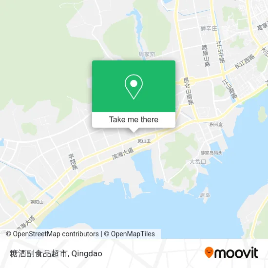 糖酒副食品超市 map