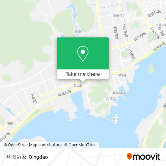 益海酒家 map