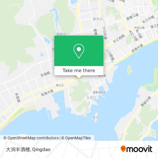 大润丰酒楼 map