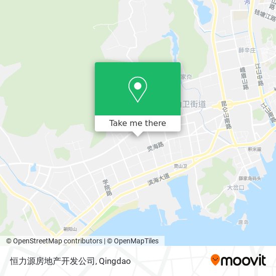 恒力源房地产开发公司 map