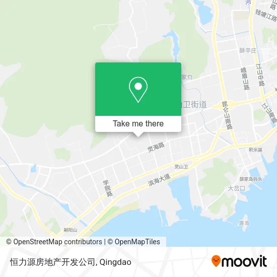 恒力源房地产开发公司 map