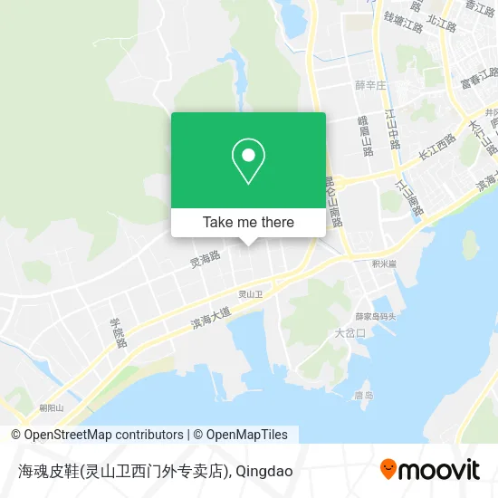 海魂皮鞋(灵山卫西门外专卖店) map