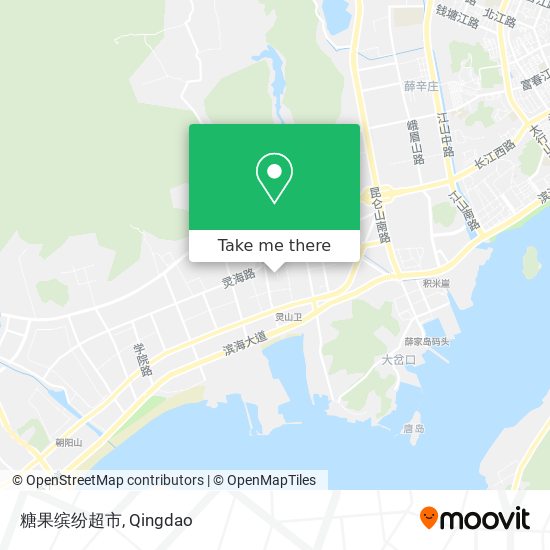 糖果缤纷超市 map