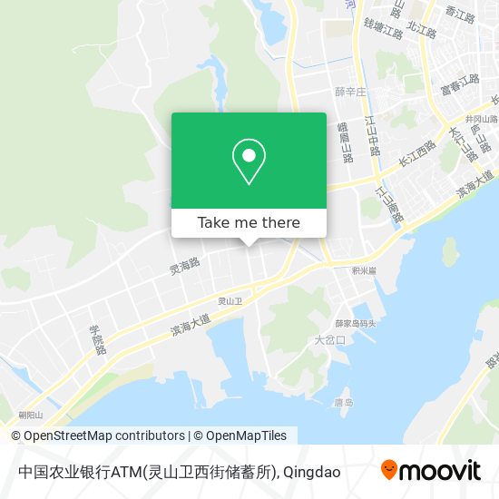 中国农业银行ATM(灵山卫西街储蓄所) map