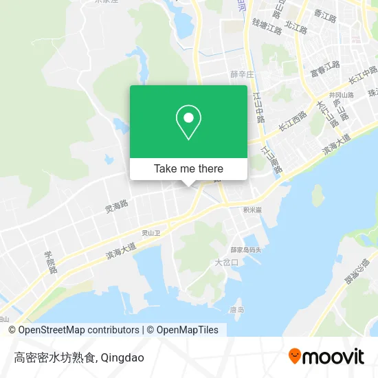 高密密水坊熟食 map