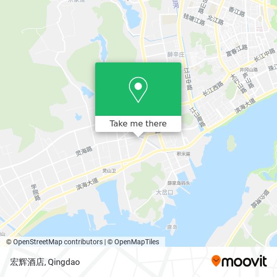 宏辉酒店 map