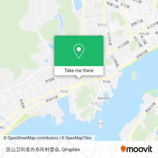 灵山卫街道办东街村委会 map