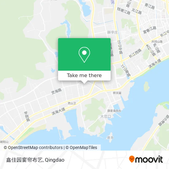 鑫佳园窗帘布艺 map