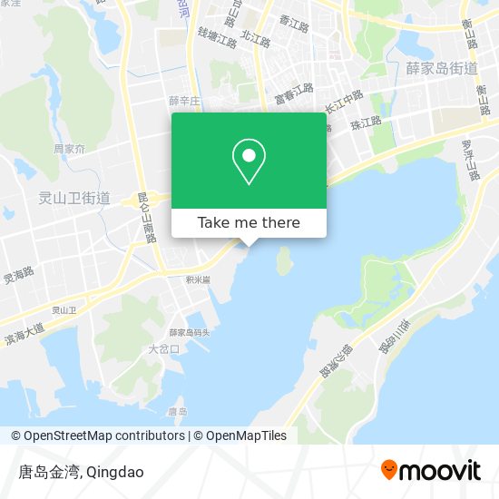 唐岛金湾 map