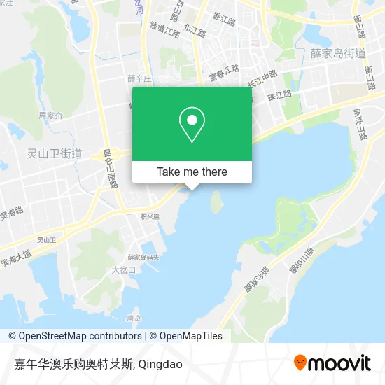 嘉年华澳乐购奥特莱斯 map