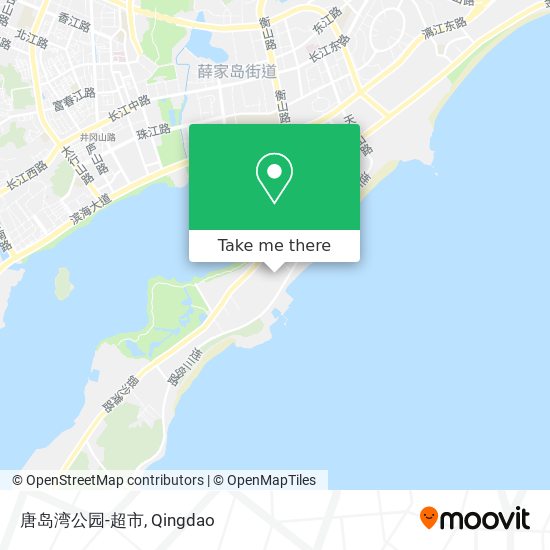 唐岛湾公园-超市 map