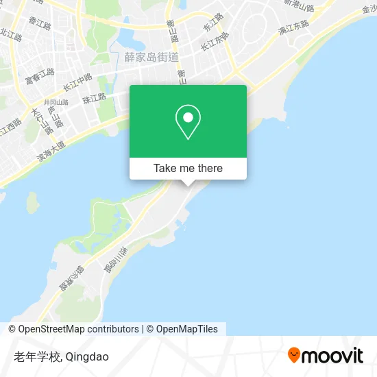 老年学校 map