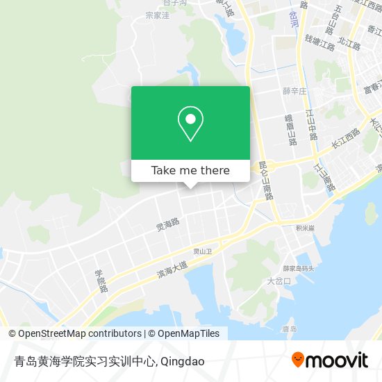 青岛黄海学院实习实训中心 map