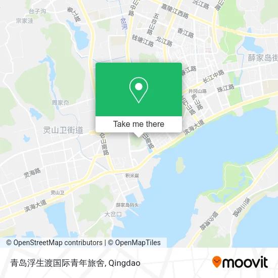 青岛浮生渡国际青年旅舍 map