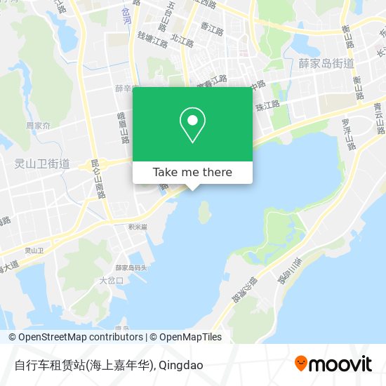 自行车租赁站(海上嘉年华) map