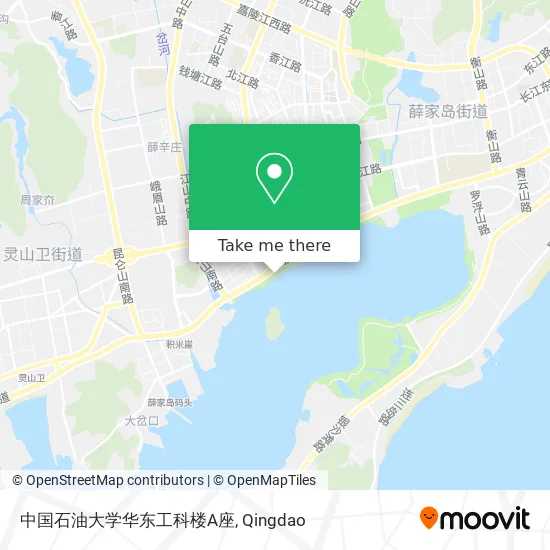 中国石油大学华东工科楼A座 map
