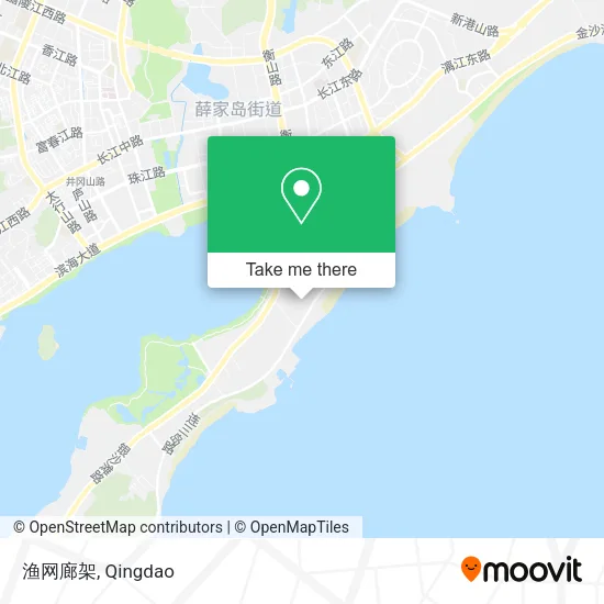 渔网廊架 map