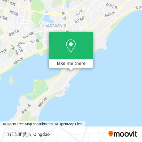 自行车租赁点 map
