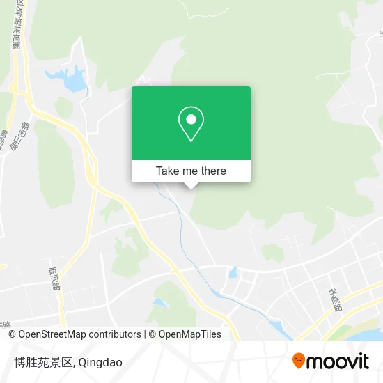 博胜苑景区 map