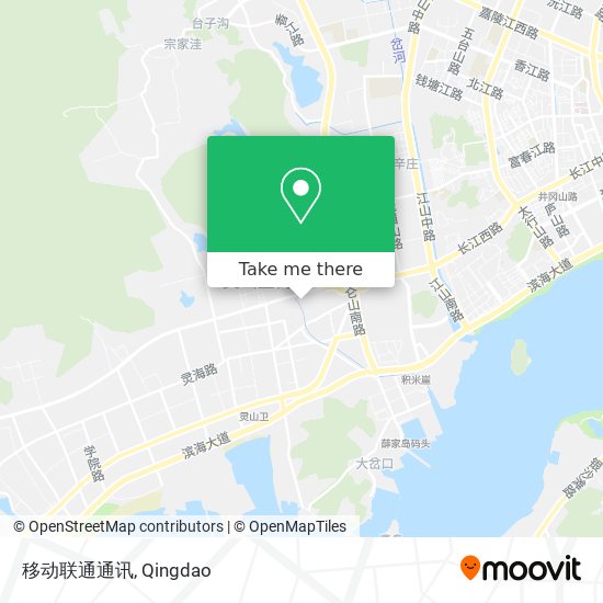 移动联通通讯 map