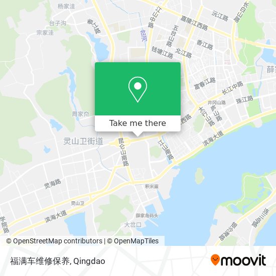 福满车维修保养 map