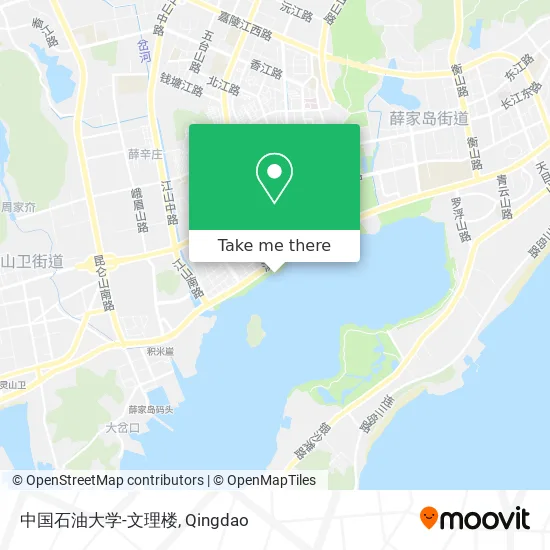 中国石油大学-文理楼 map