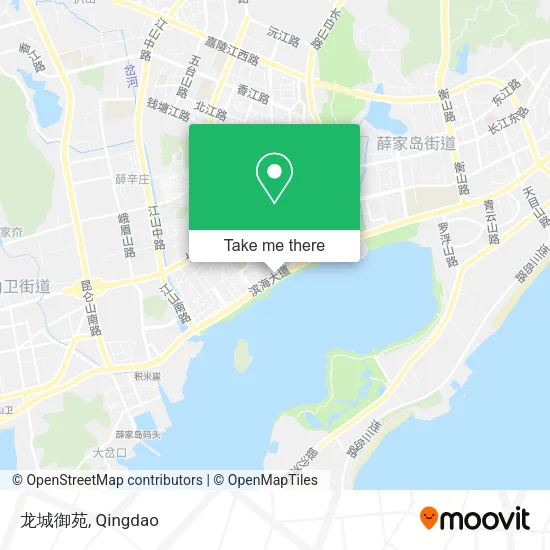 龙城御苑 map