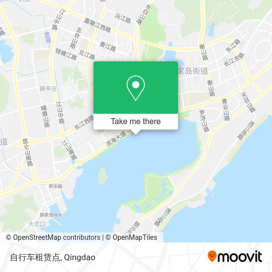 自行车租赁点 map