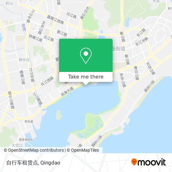 自行车租赁点 map