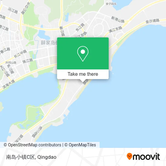 南岛小镇C区 map