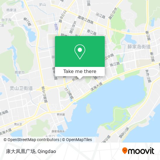 康大凤凰广场 map