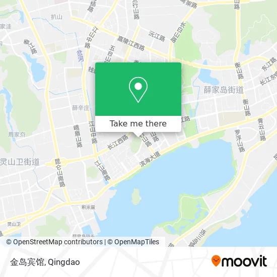 金岛宾馆 map