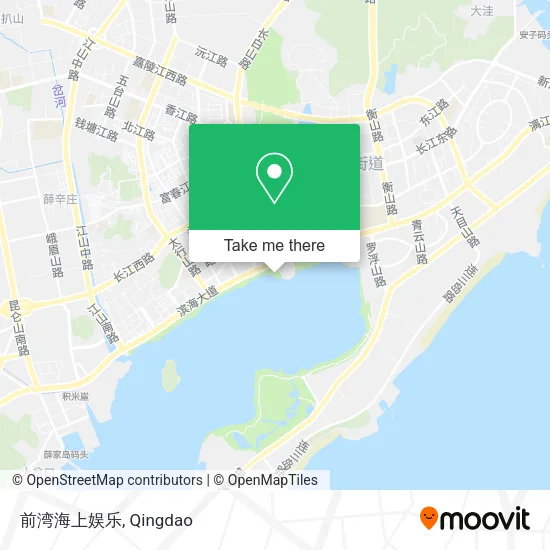 前湾海上娱乐 map