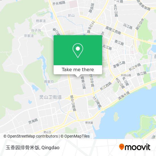 玉香园排骨米饭 map