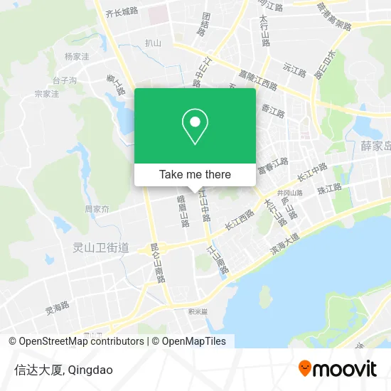 信达大厦 map