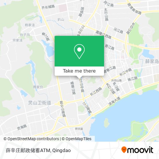 薛辛庄邮政储蓄ATM map