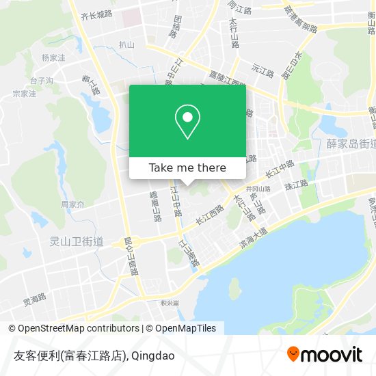 友客便利(富春江路店) map