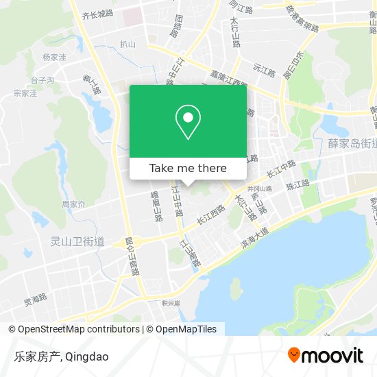 乐家房产 map