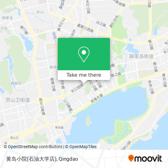 黄岛小院(石油大学店) map