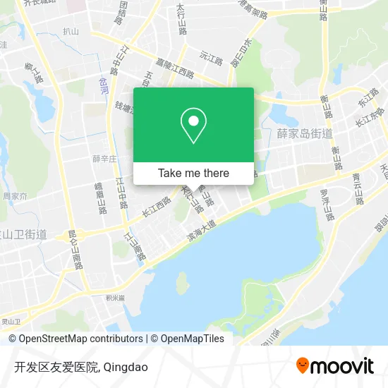 开发区友爱医院 map